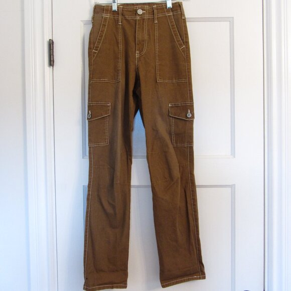 Dickies  Cargo Pants, Medium Brown, Size 0, Size 24 - Picture 2 of 6